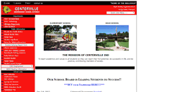 Desktop Screenshot of centervilleisd.net